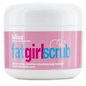 Bliss FatGirlScrub Pink Exfoliator x2-New